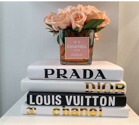 Chanel books decor .